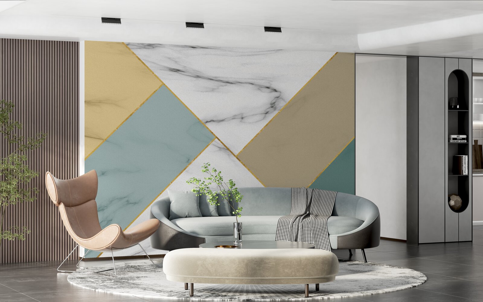 Fototapeta wielobarwny marmurowy kamień