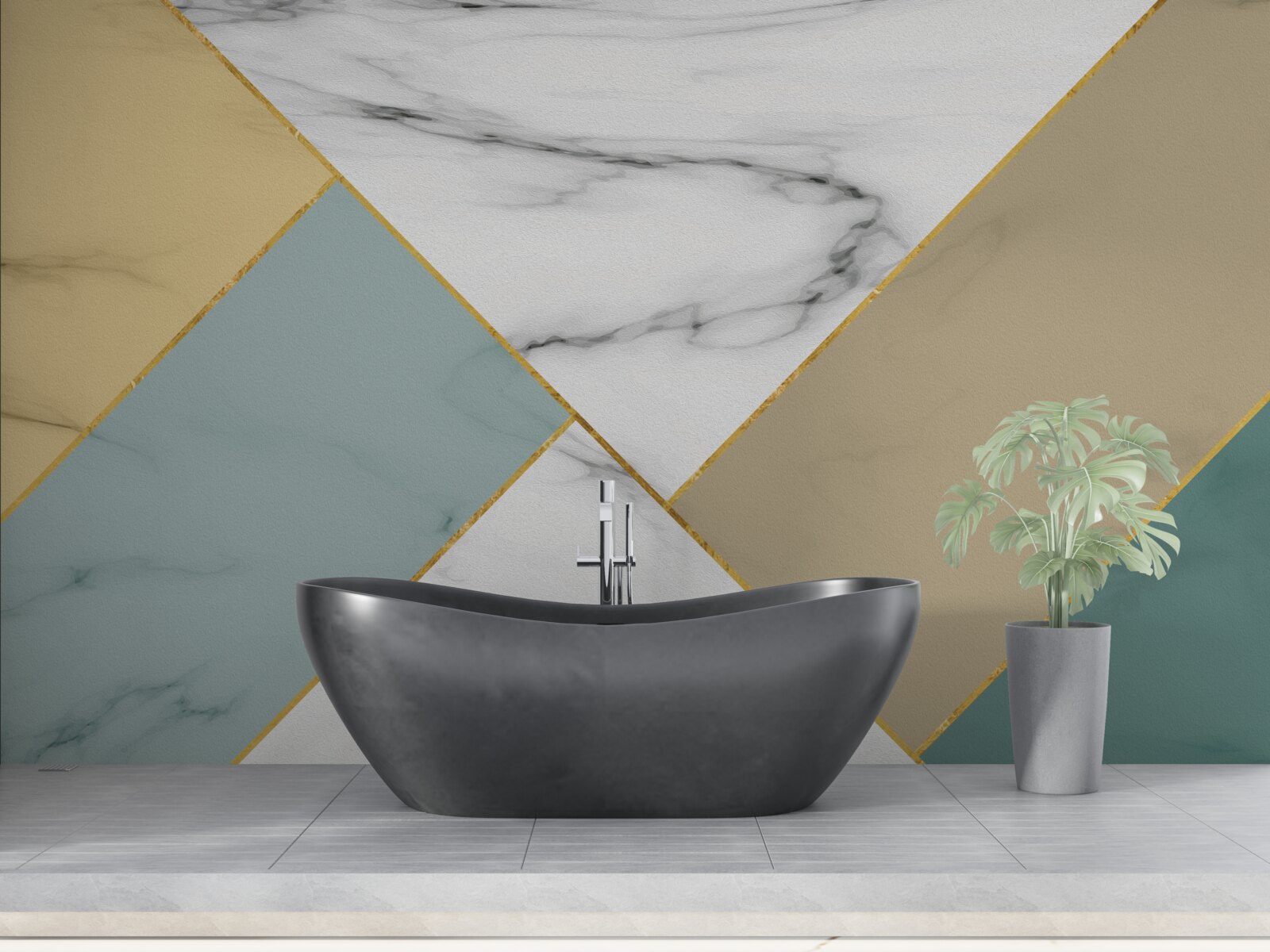 Fototapeta wielobarwny marmurowy kamień