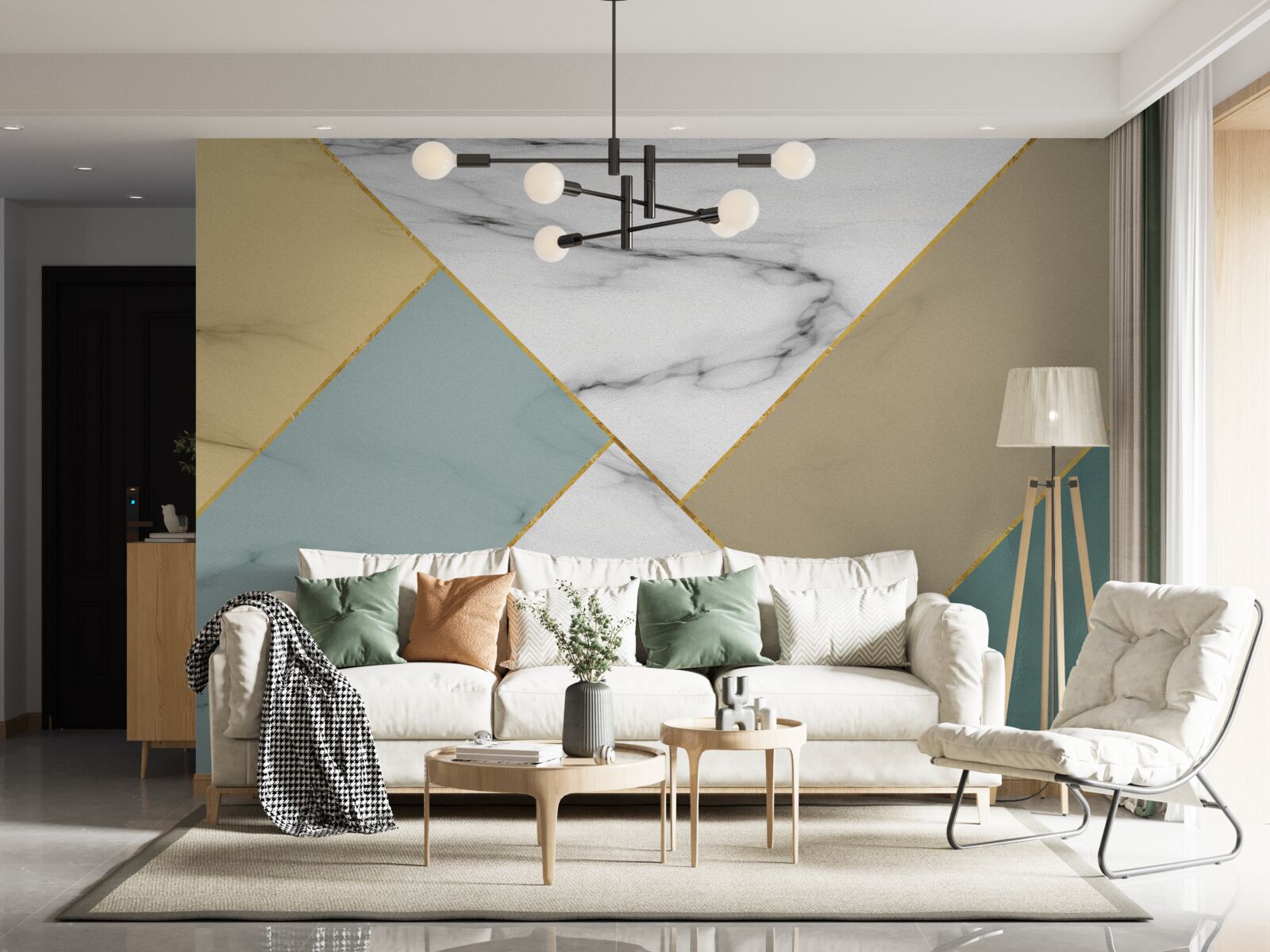 Fototapeta wielobarwny marmurowy kamień