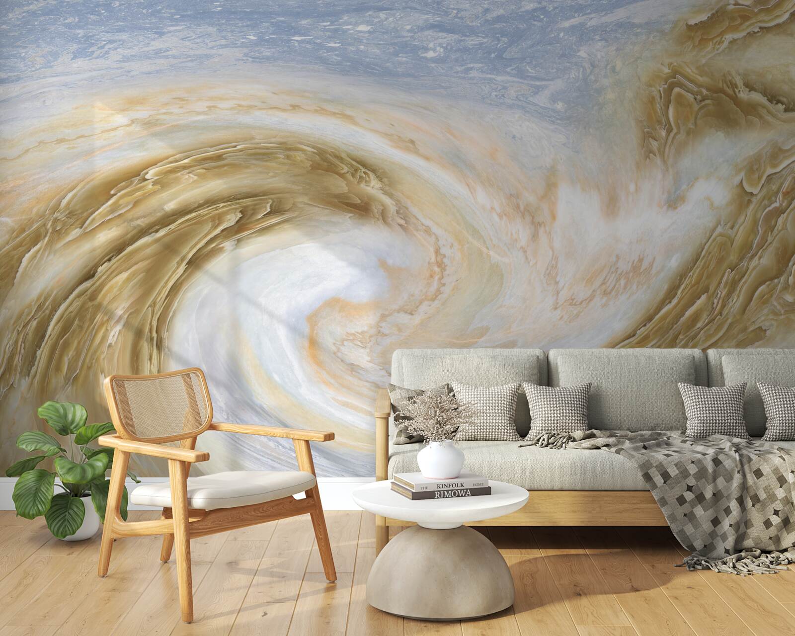 Fototapeta kontakt dwóch cyklonów