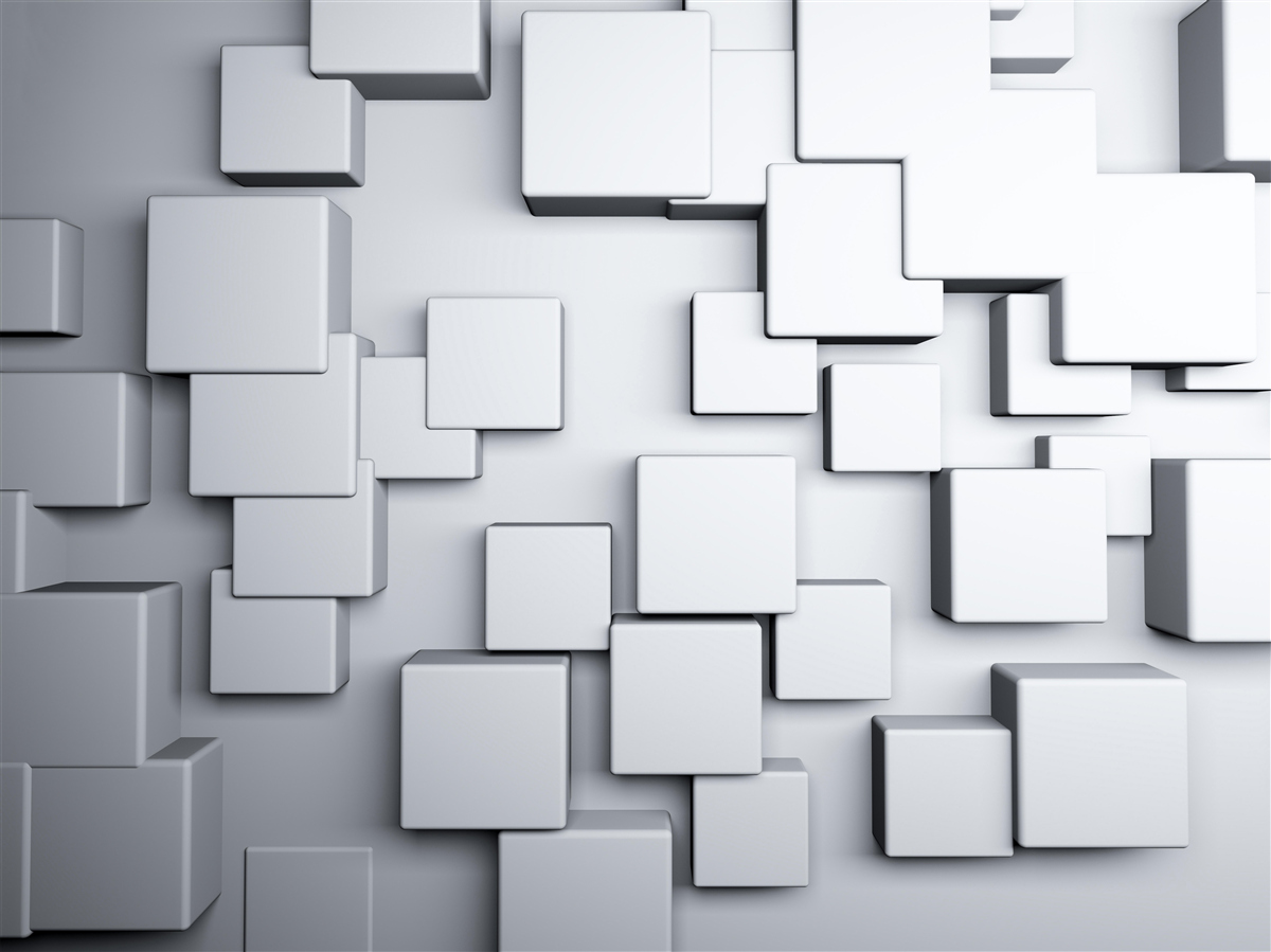 Fototapeta duże szare prostokątne kształty