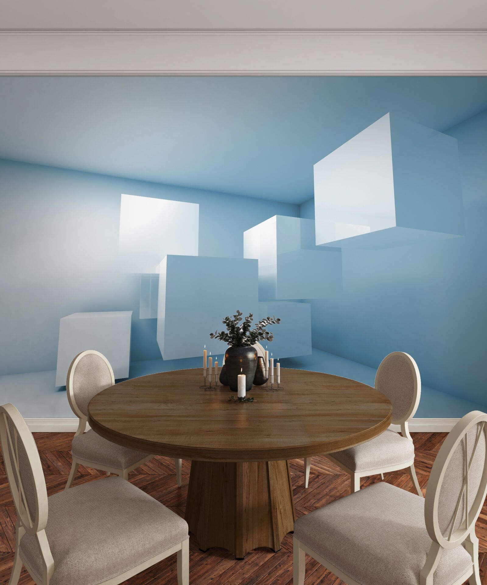 Fototapeta abstrakcyjna struktura geometryczna