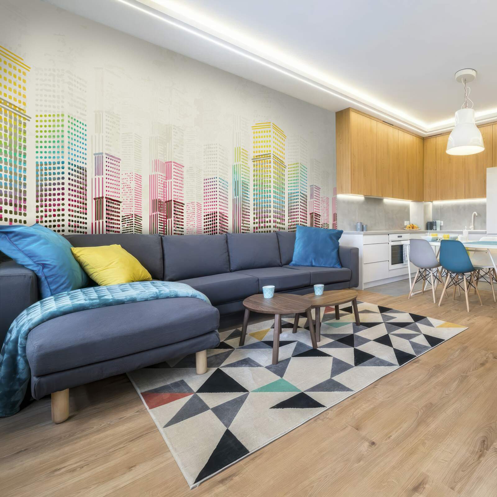 Fototapeta streszczenie drapacze chmur miasta