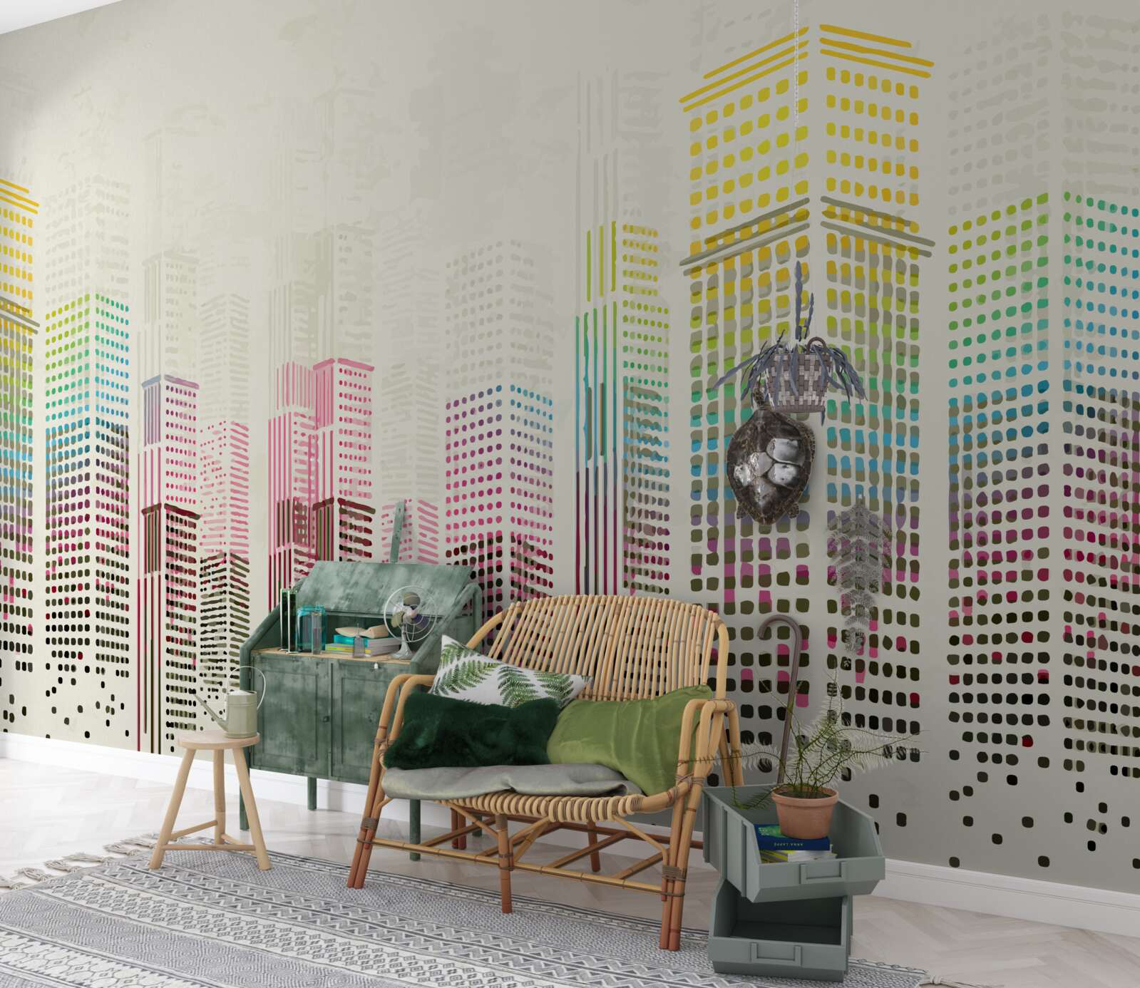 Fototapeta streszczenie drapacze chmur miasta