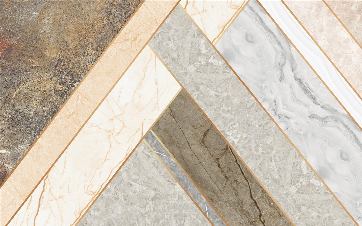 Fototapeta mozaika na marmurze w jasnych odcieniach