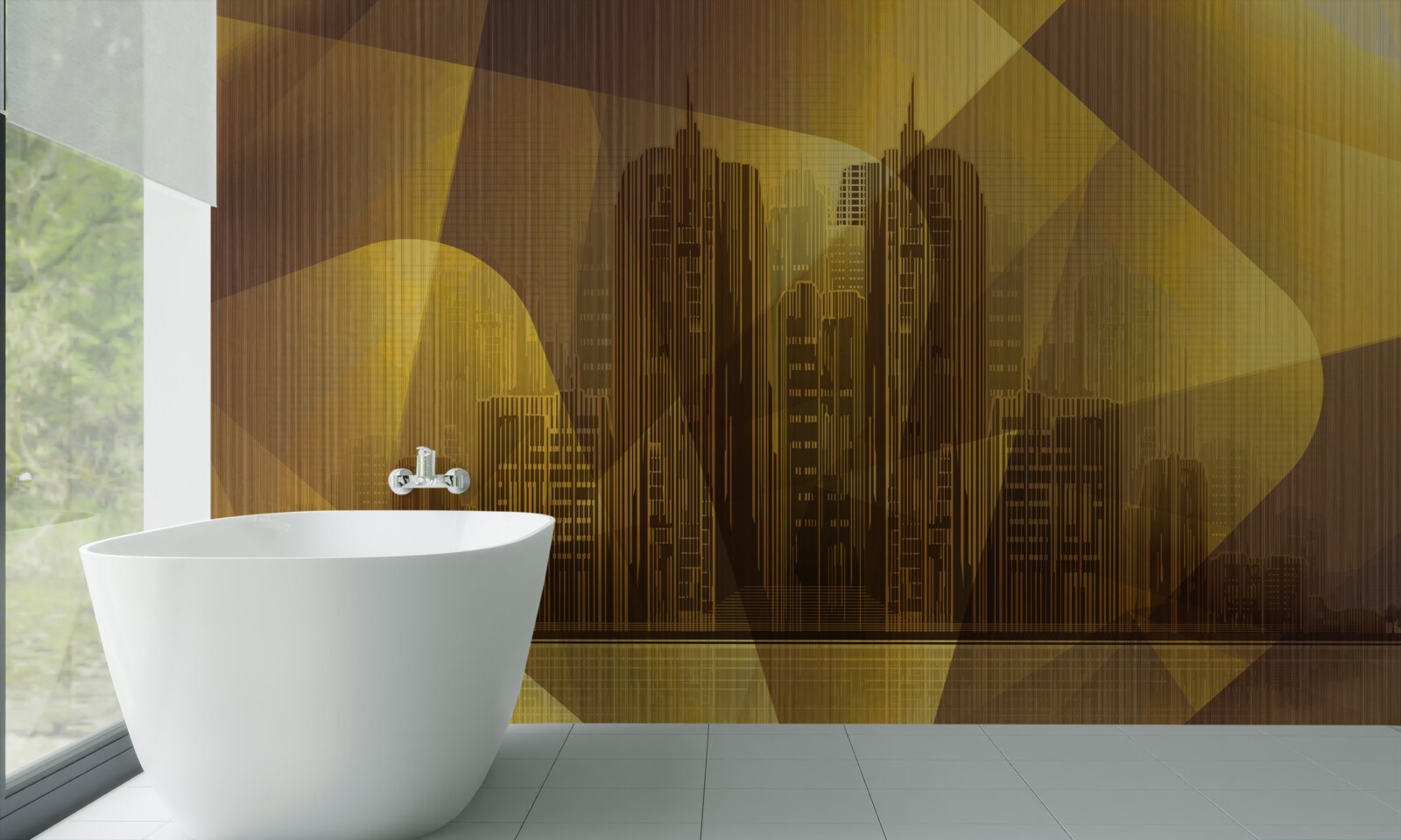 Fototapeta genialny obraz gigantycznych miast