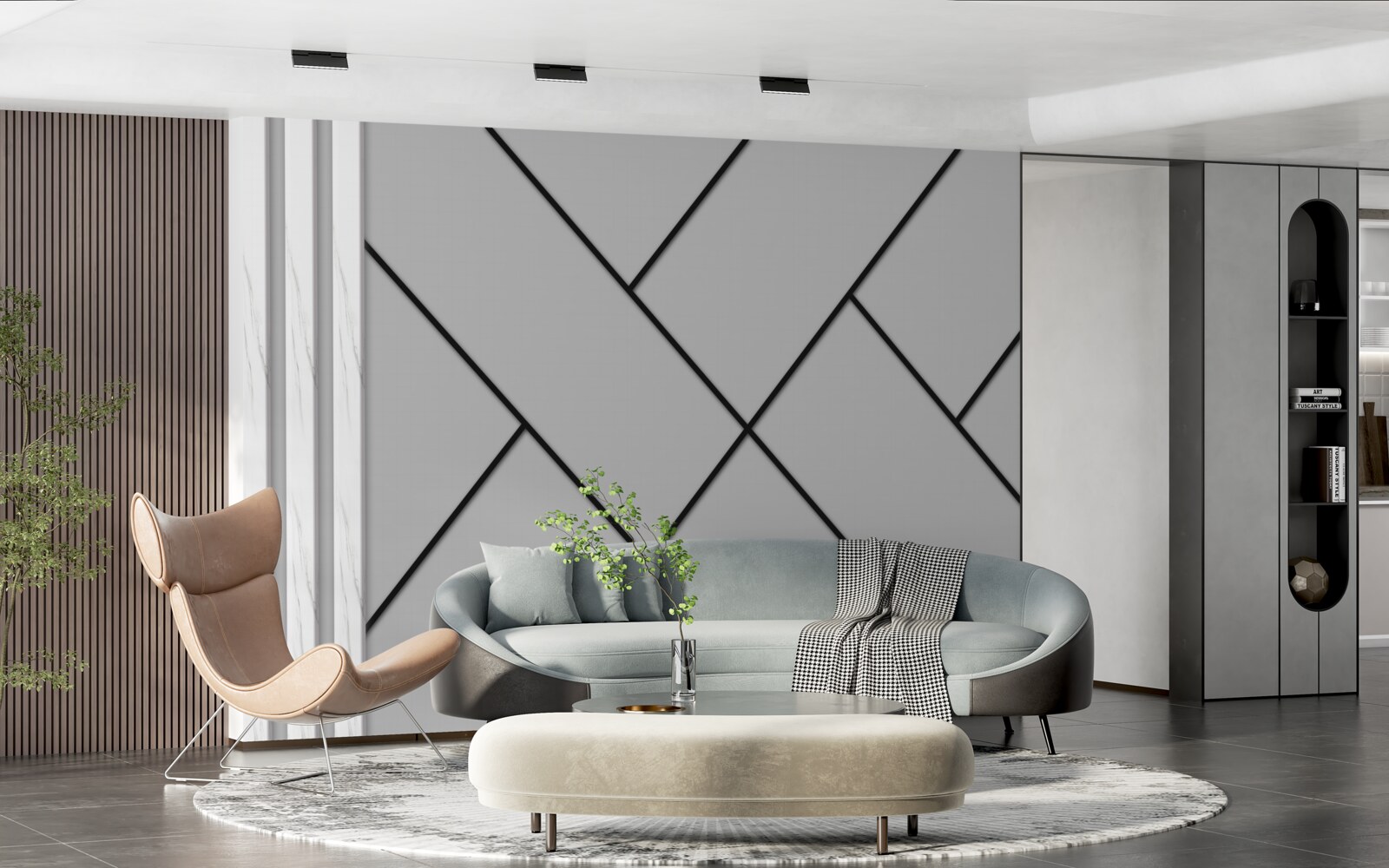 Fototapeta przekraczanie prostych trajektorii