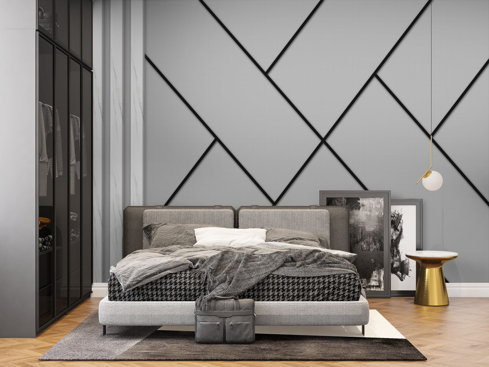 Fototapeta przekraczanie prostych trajektorii