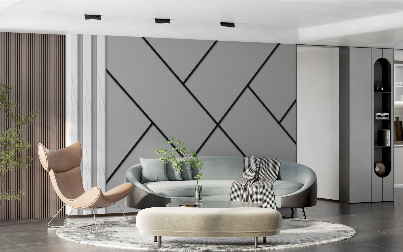 Fototapeta przekraczanie prostych trajektorii