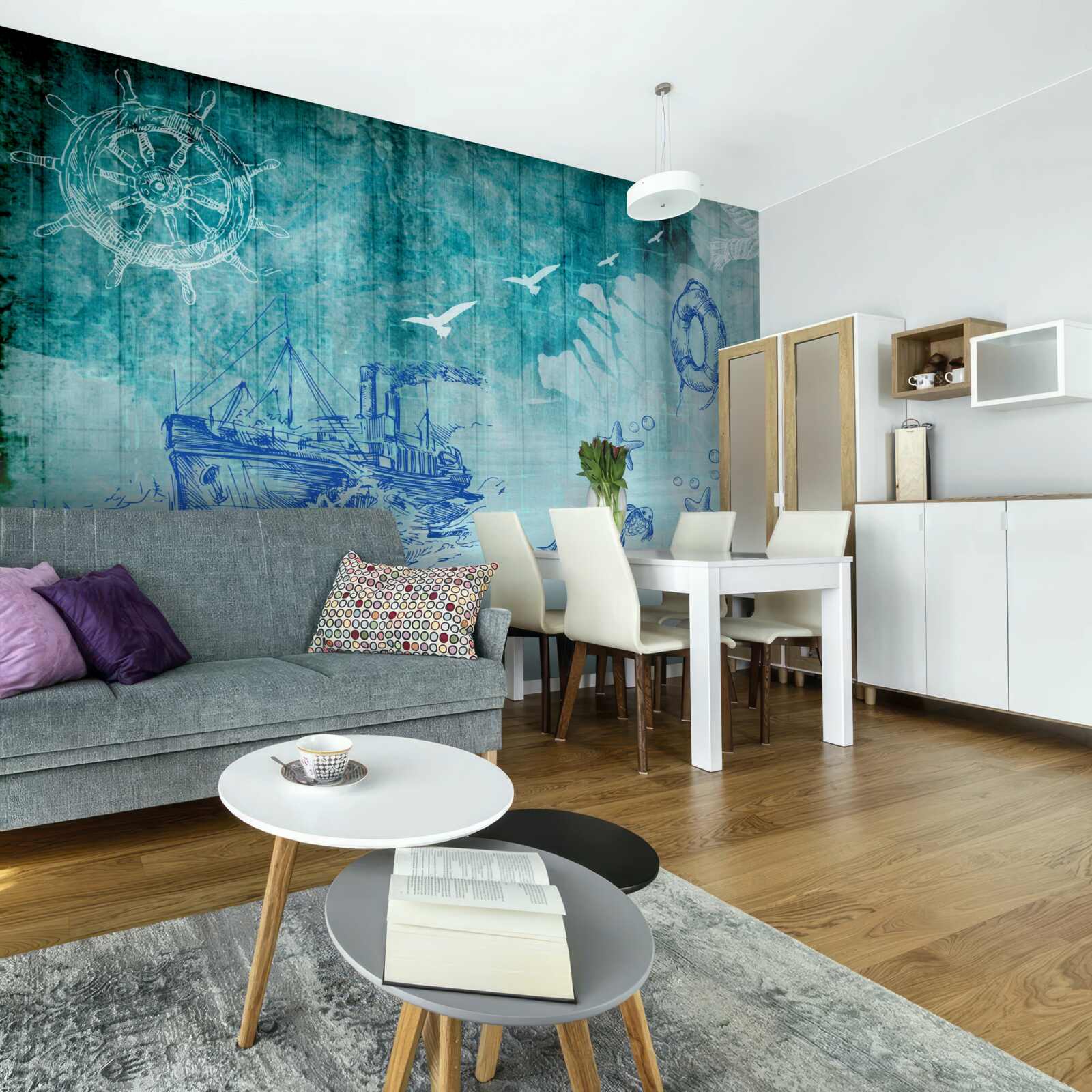 Fototapeta Życie na statku i w oceanie