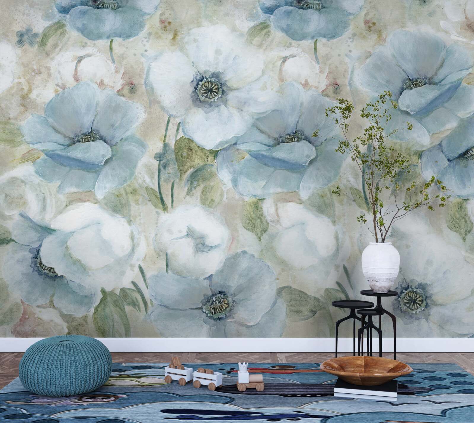 Fototapeta delikatność maku łóżkowego