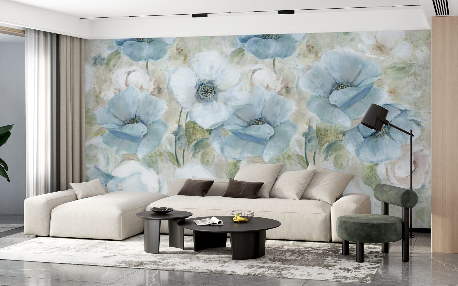 Fototapeta delikatność maku łóżkowego