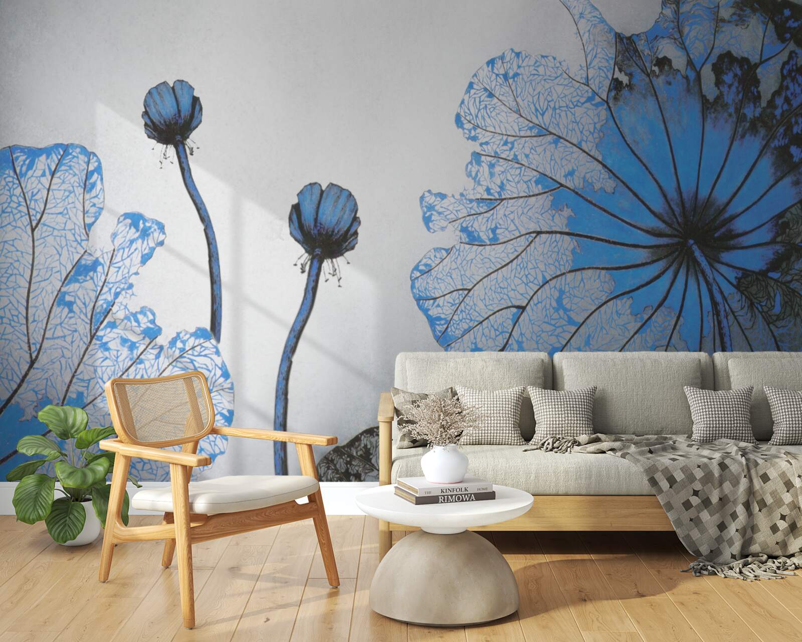 Fototapeta szczegółowy przegląd egzotycznych kwiatów