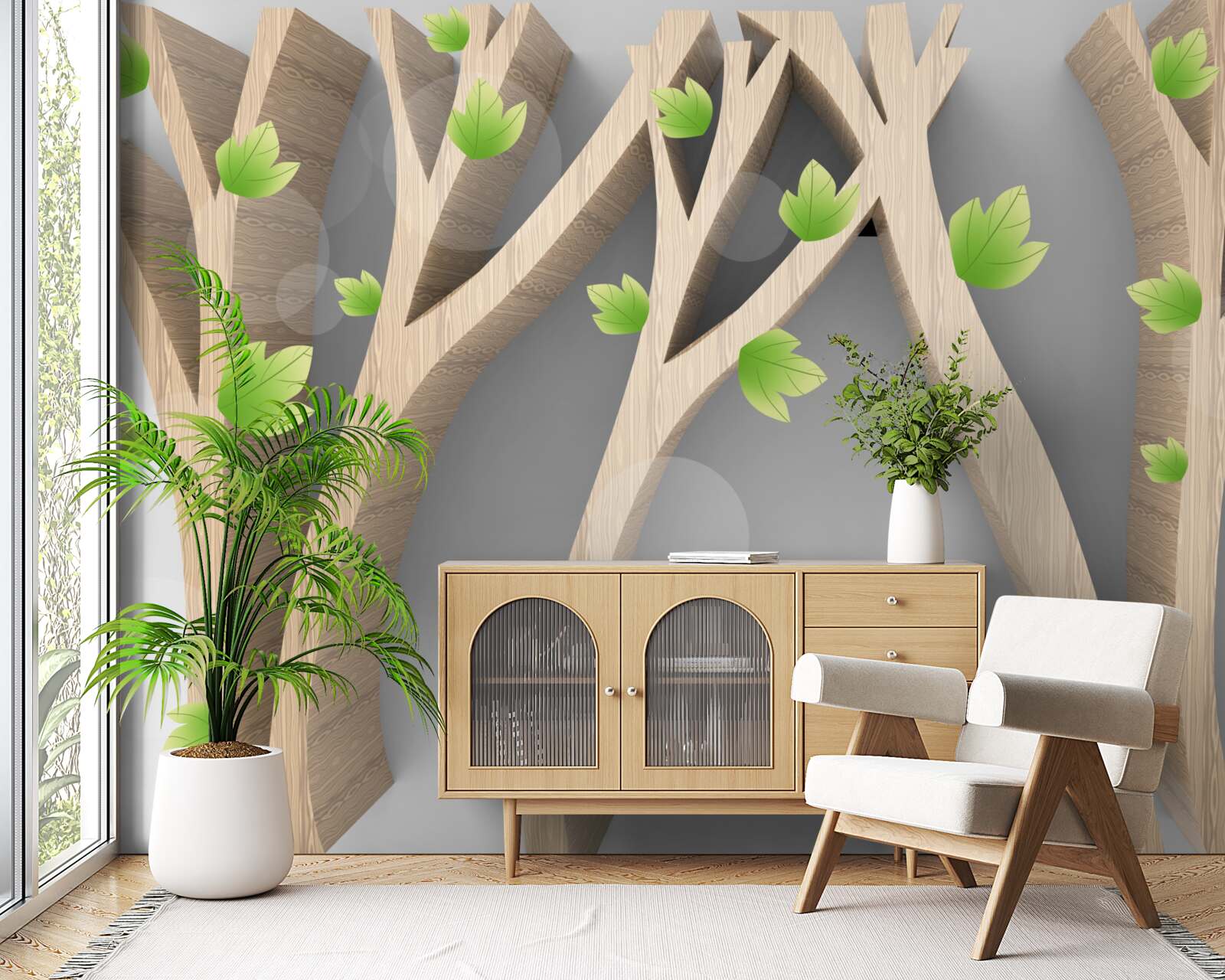 Fototapeta streszczenie las liściasty