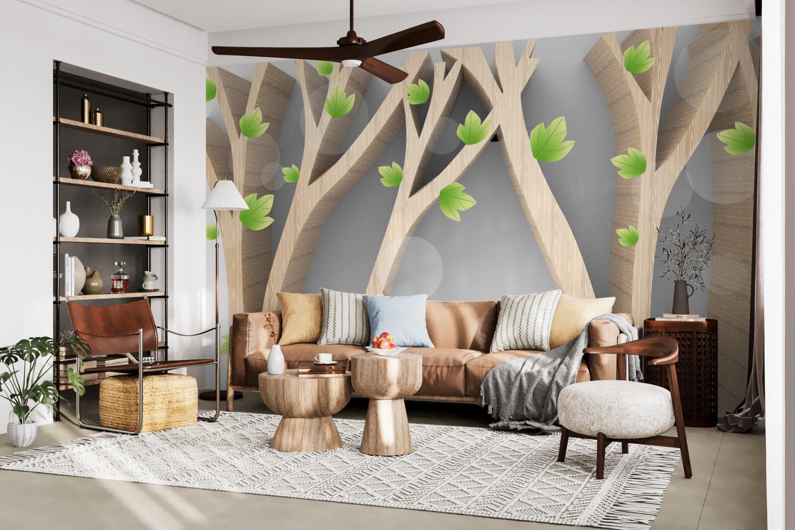 Fototapeta streszczenie las liściasty