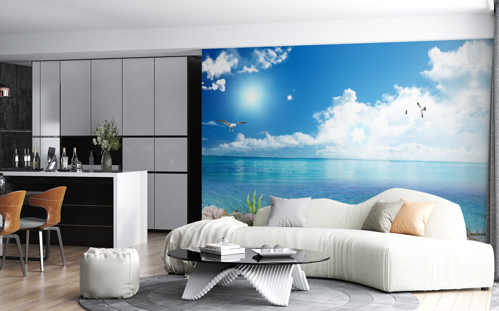 Fototapeta spokojna morska bryza