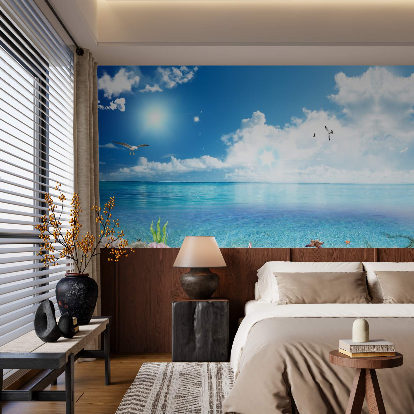 Fototapeta spokojna morska bryza