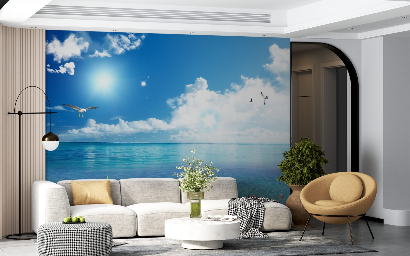 Fototapeta spokojna morska bryza