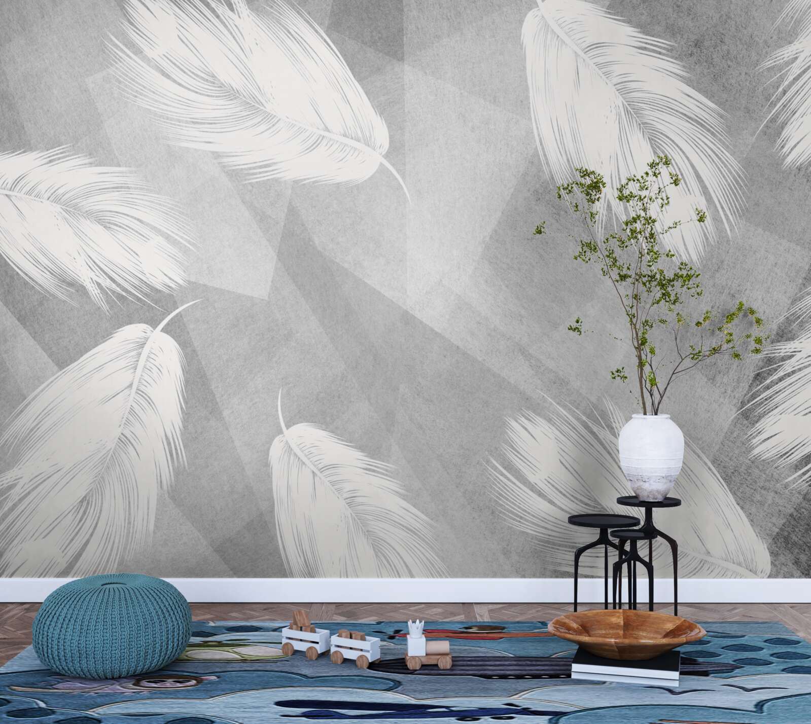 Fototapeta miękki, śnieżnobiały puch