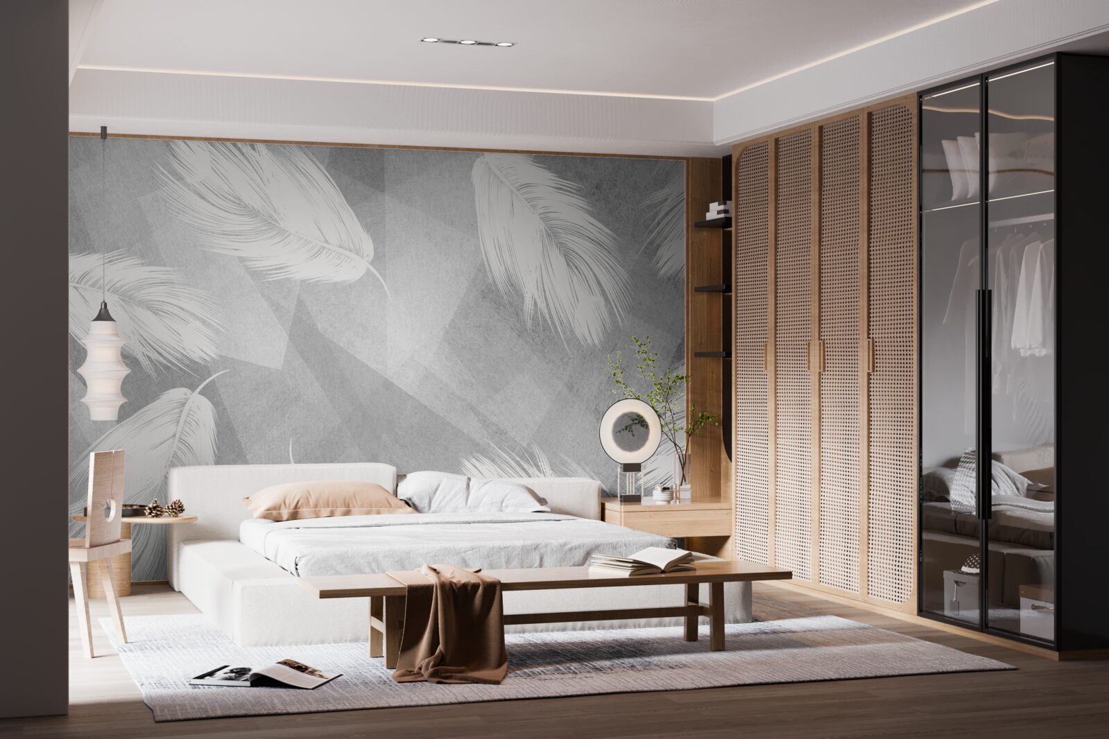 Fototapeta miękki, śnieżnobiały puch