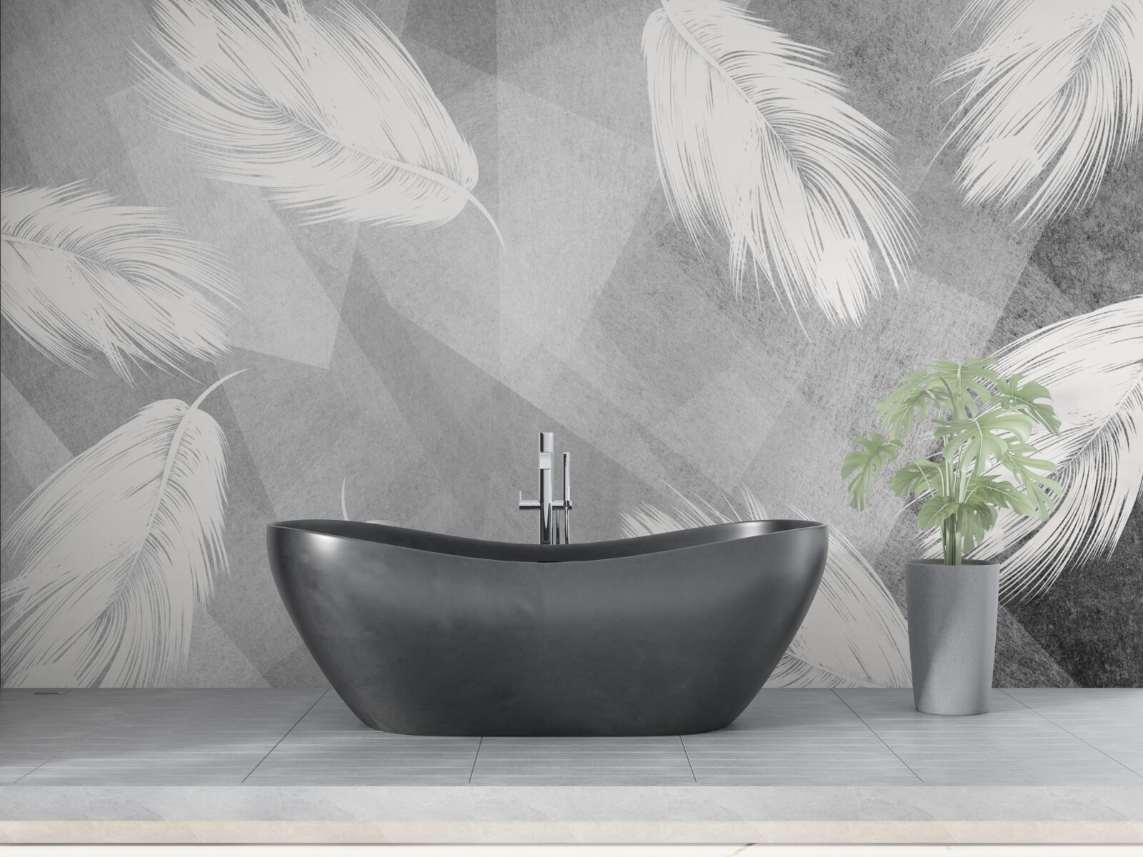 Fototapeta miękki, śnieżnobiały puch