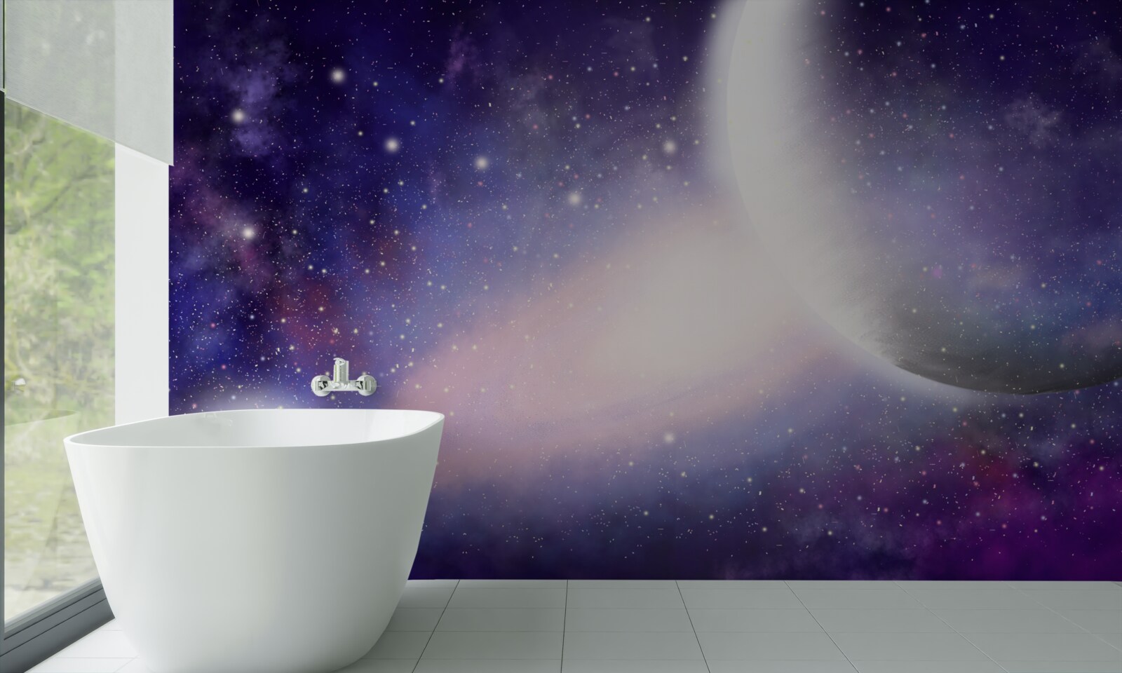 Fototapeta niebo przepięknie lśniące pięknem