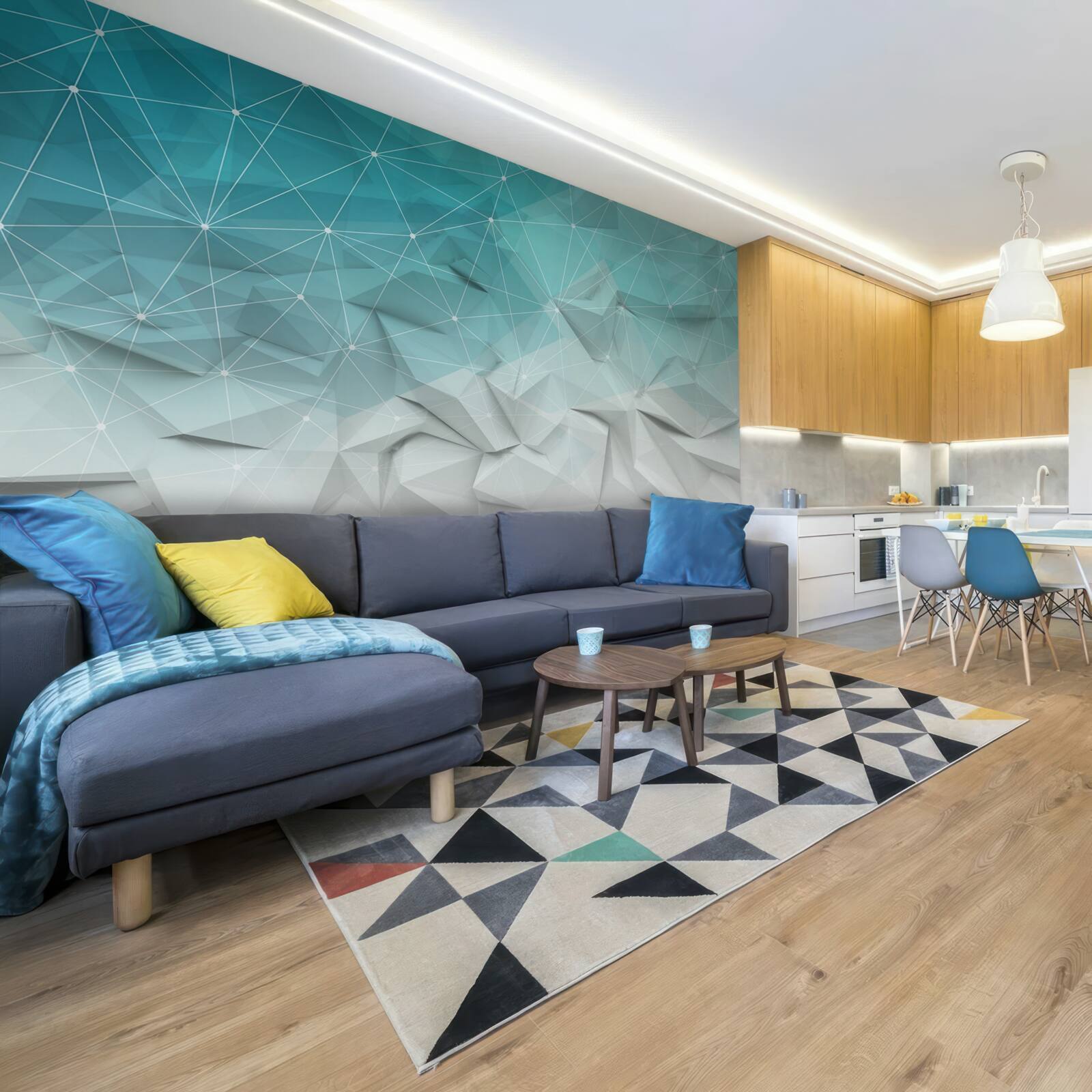 Fototapeta abstrakcyjność lazurowego wybrzeża