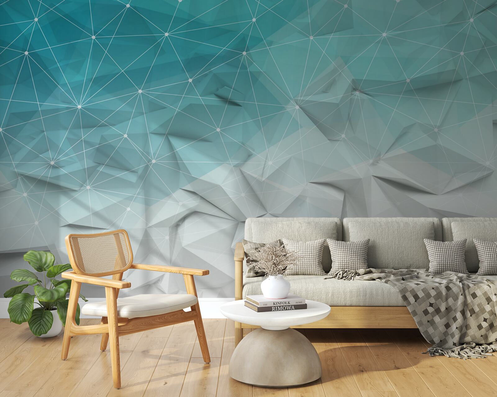 Fototapeta abstrakcyjność lazurowego wybrzeża