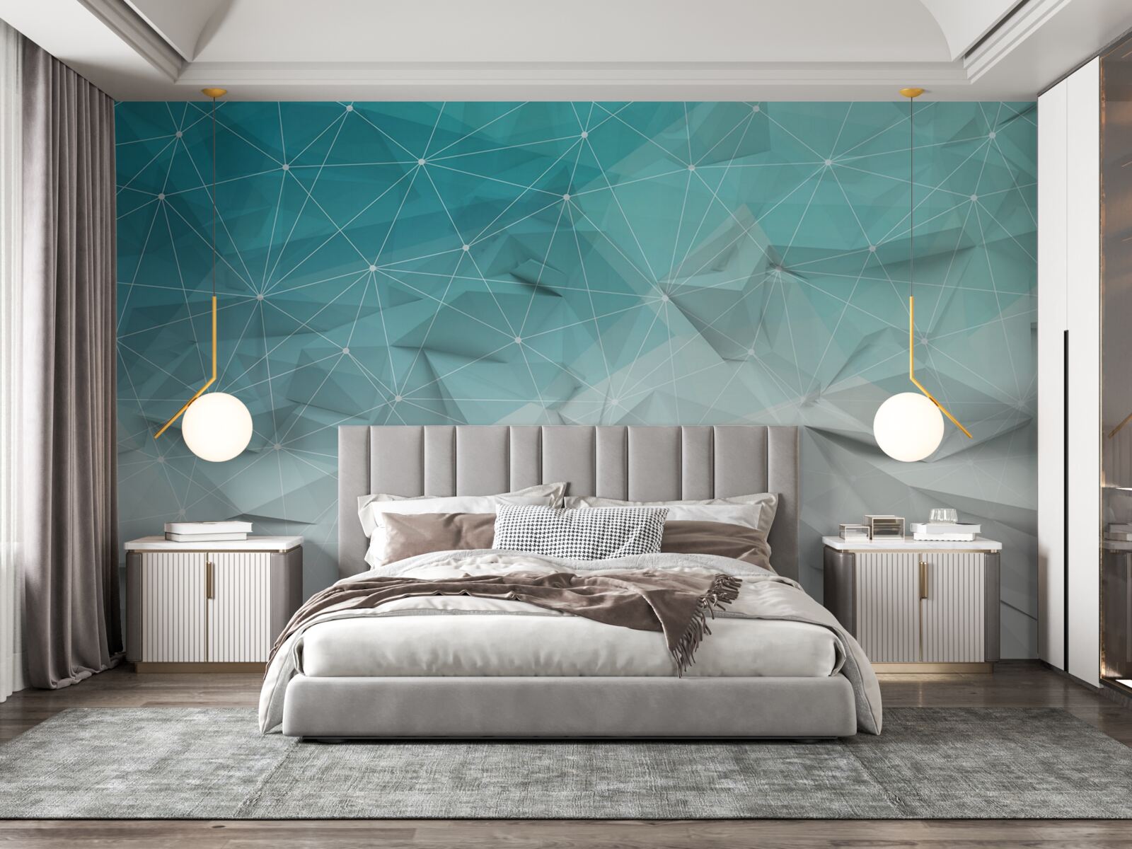 Fototapeta abstrakcyjność lazurowego wybrzeża