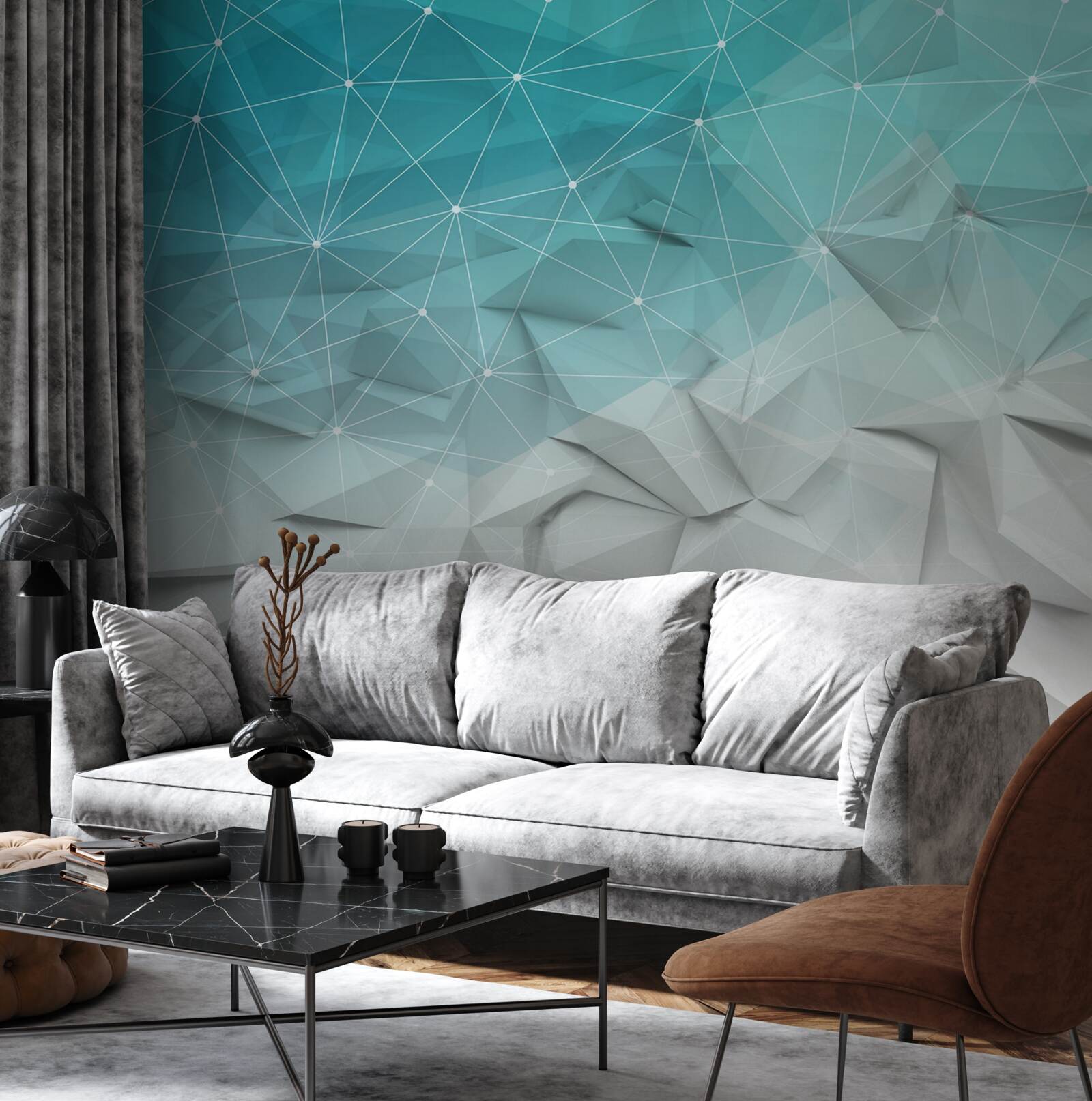 Fototapeta abstrakcyjność lazurowego wybrzeża