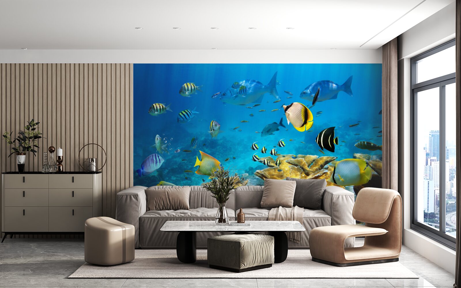 Fototapeta urocze stworzenia morskie