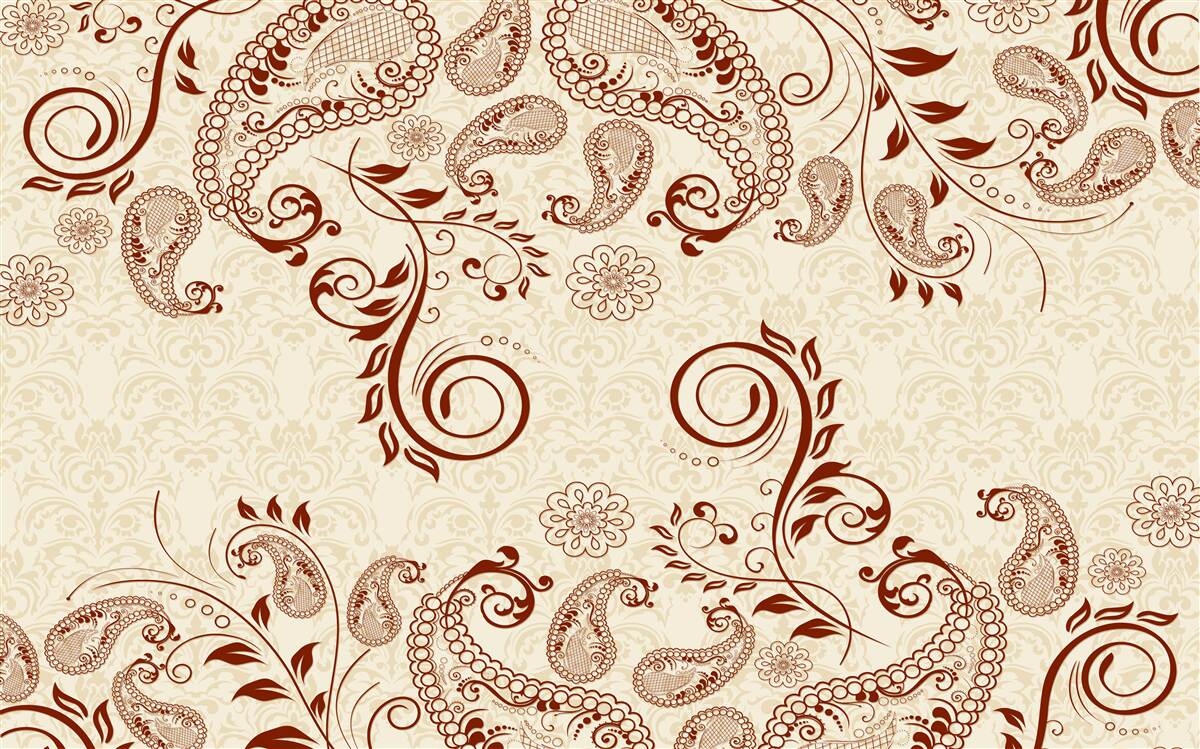 Fototapeta brązowe mehendi z indii