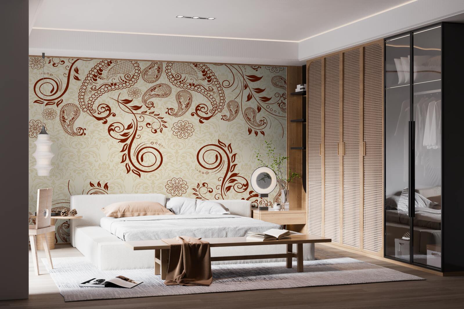 Fototapeta brązowe mehendi z indii