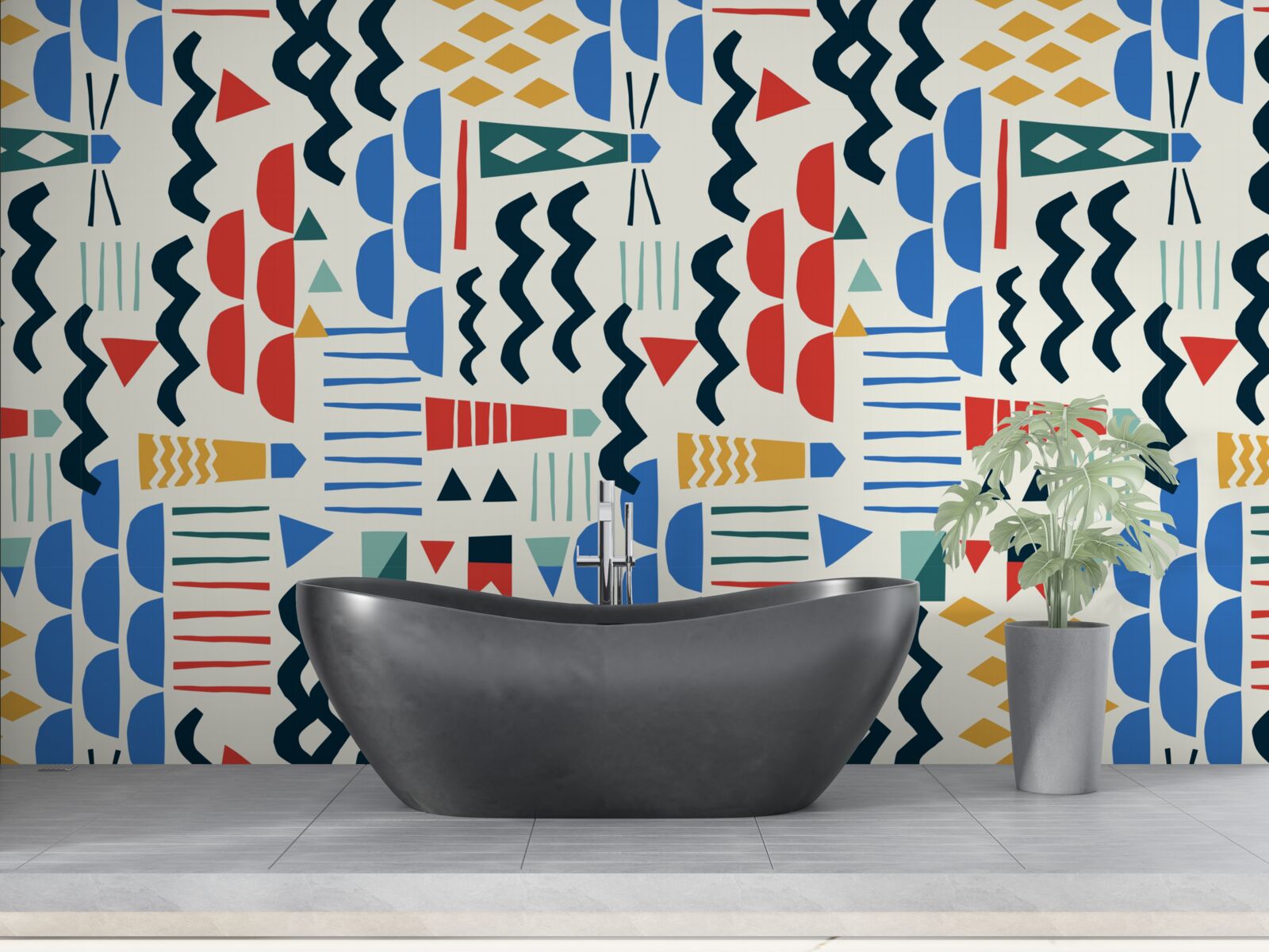 Fototapeta szalejące fale otaczają morskie latarnie morskie