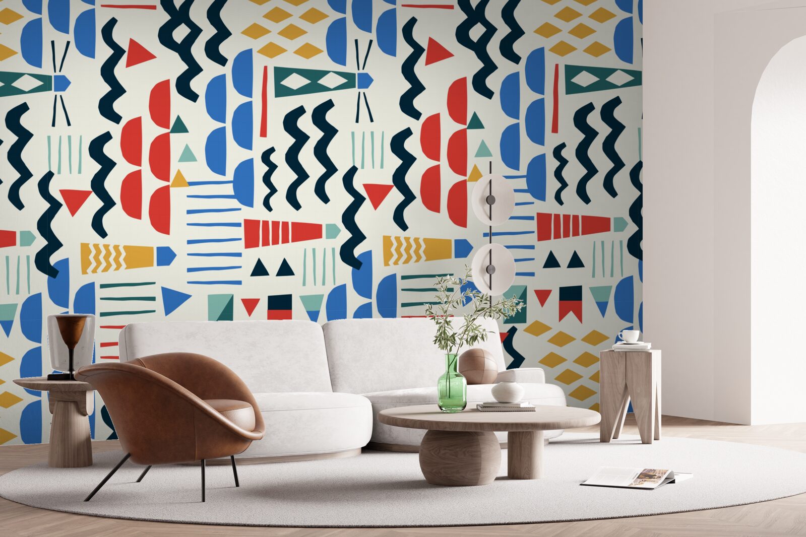 Fototapeta szalejące fale otaczają morskie latarnie morskie