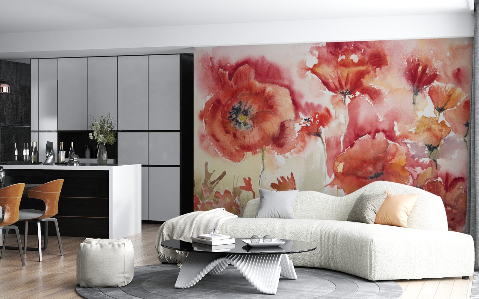 Fototapeta Świetne czerwone maki