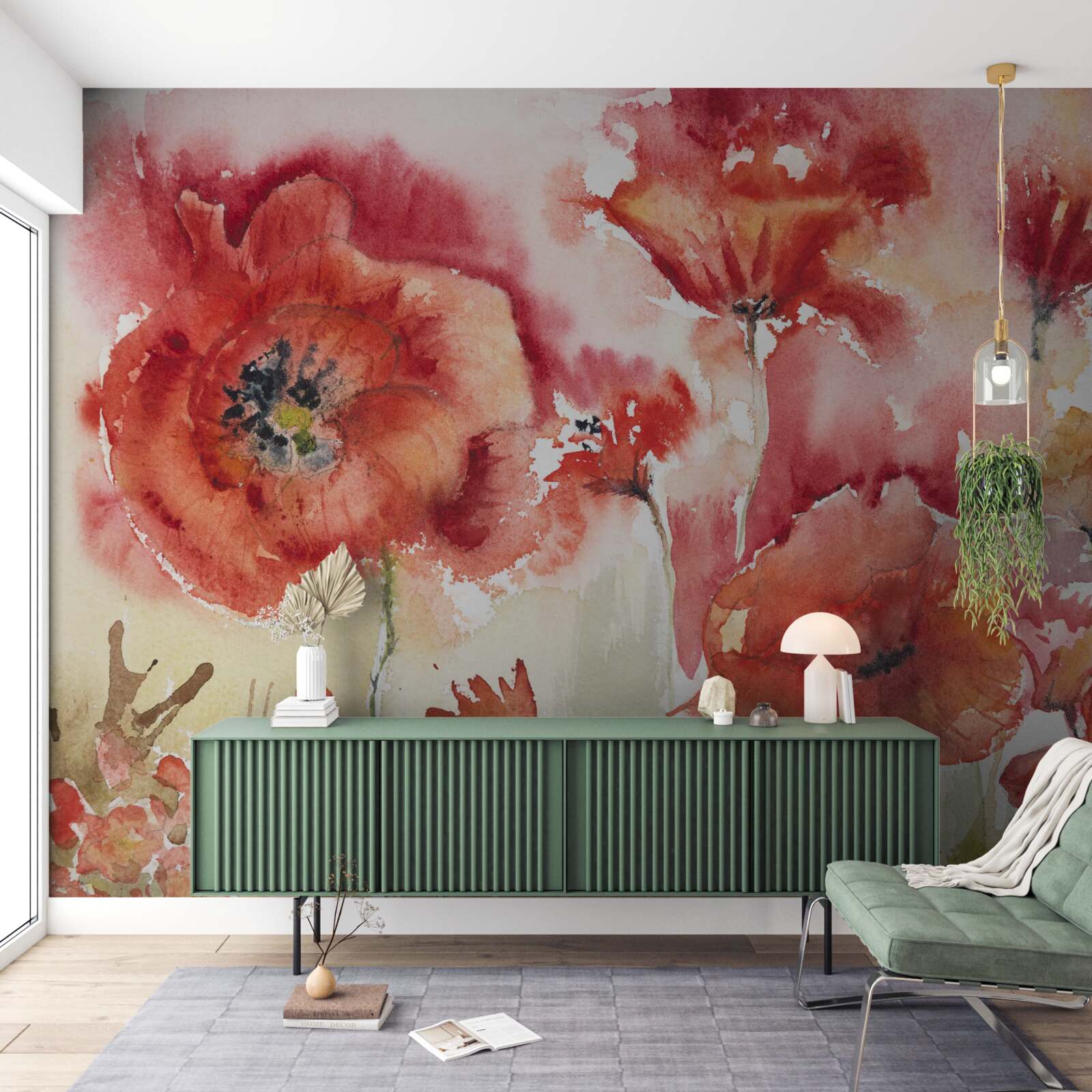 Fototapeta Świetne czerwone maki