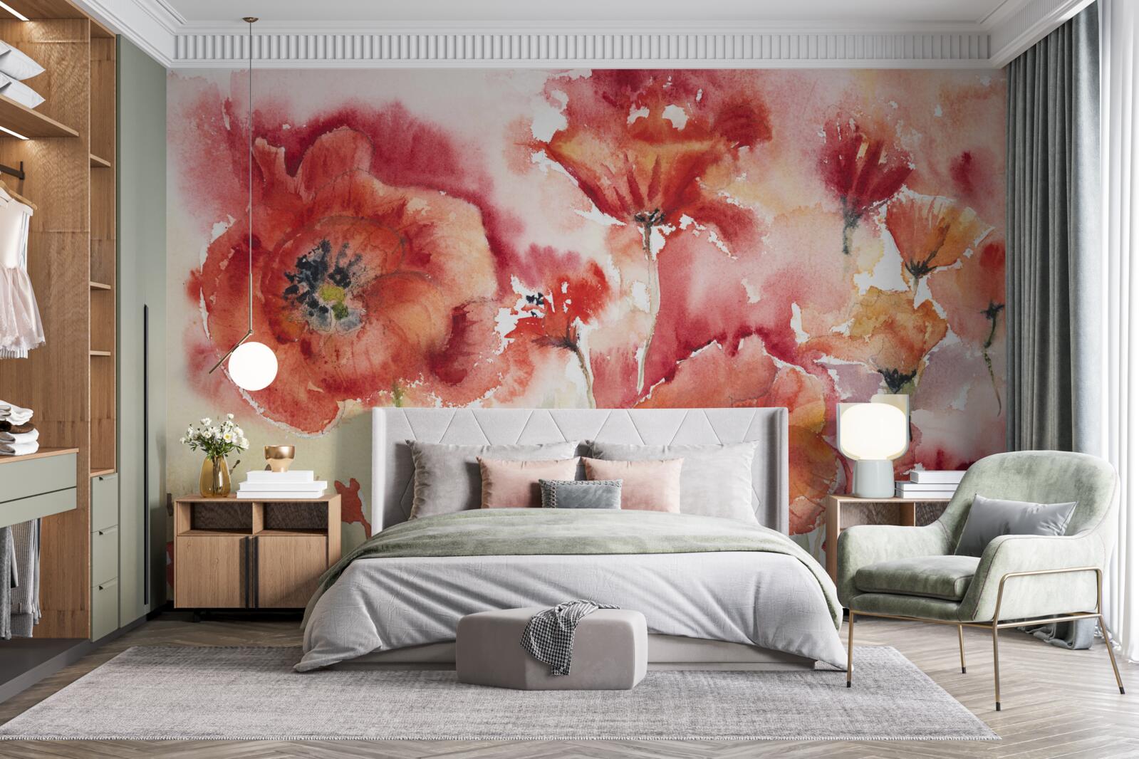 Fototapeta Świetne czerwone maki