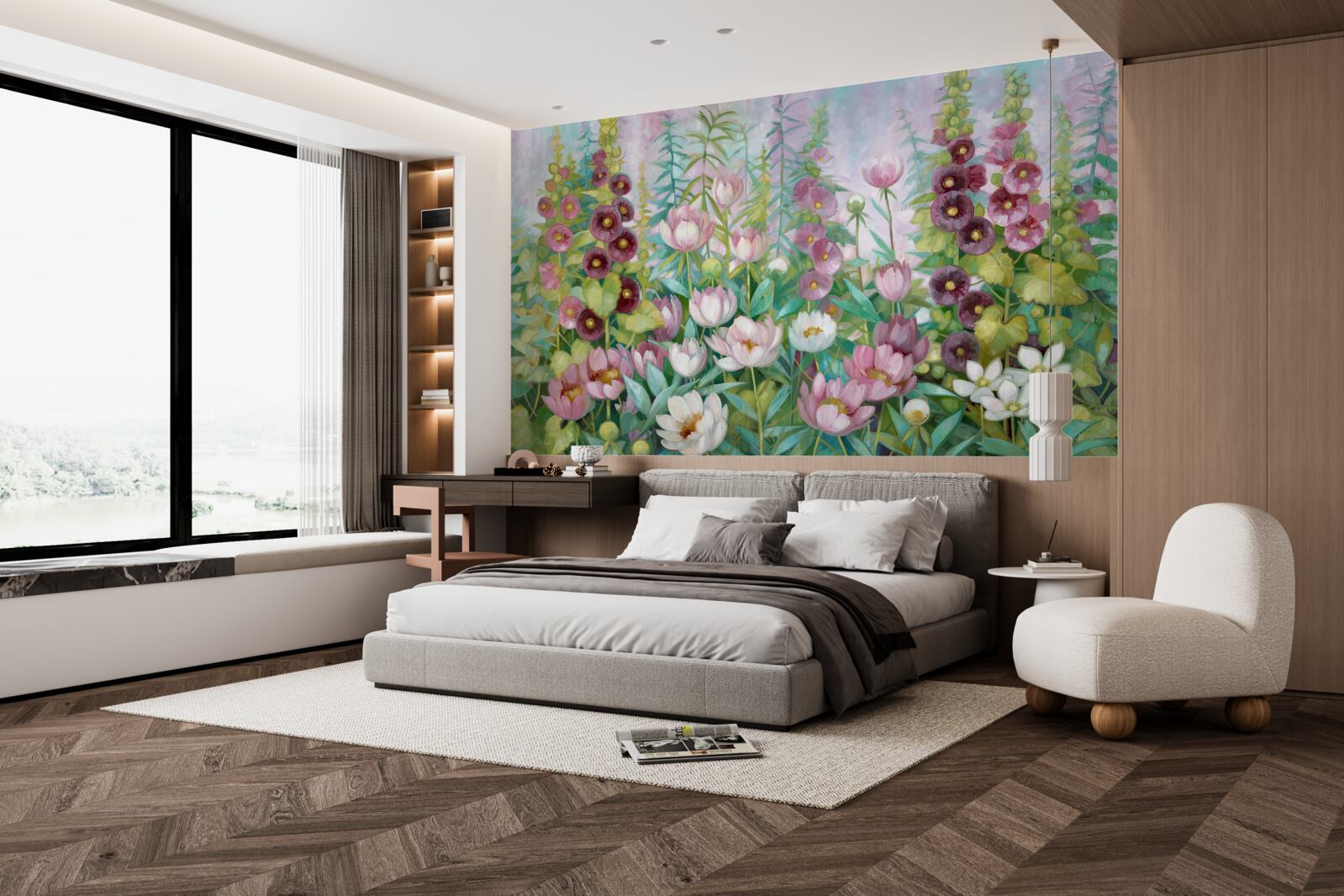 Fototapeta Świat leśnych kwiatów