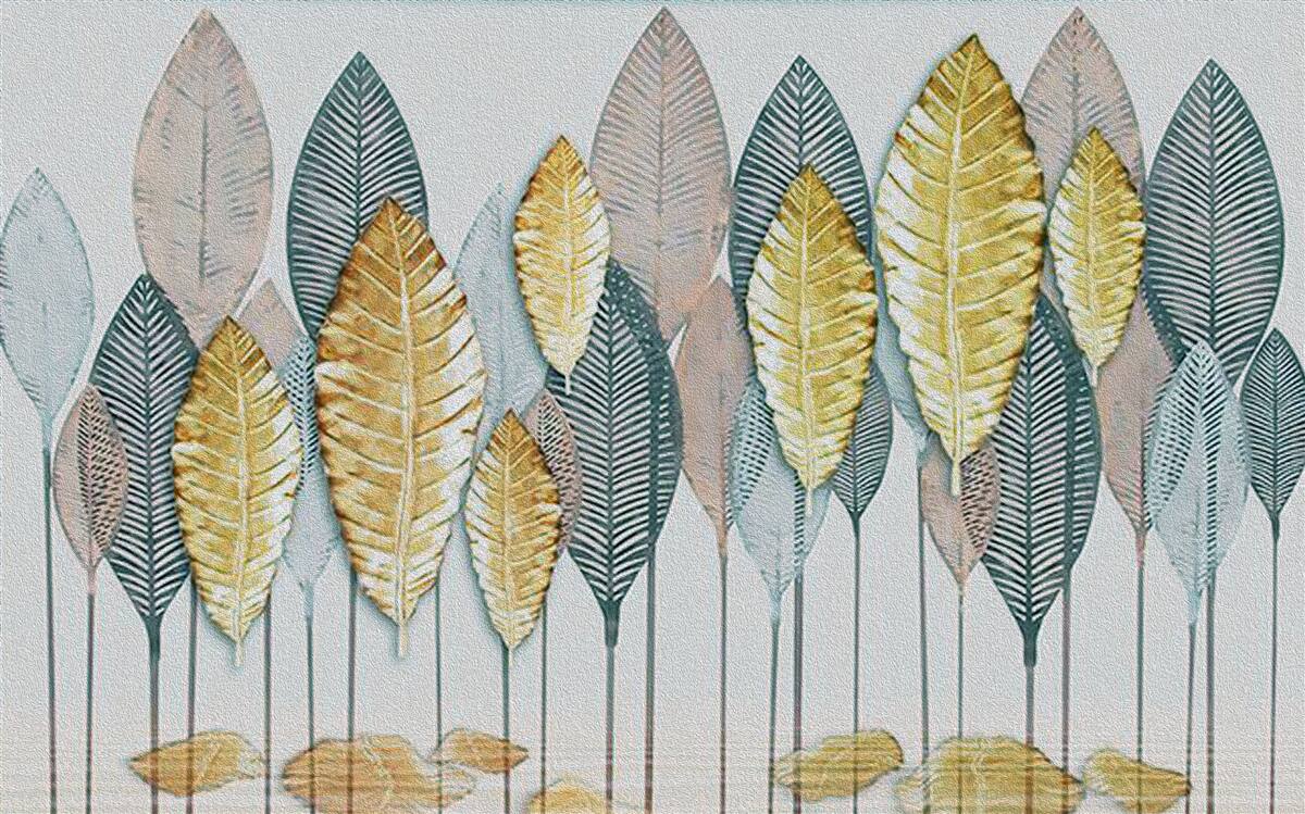 Fototapeta nierealny jesienny las