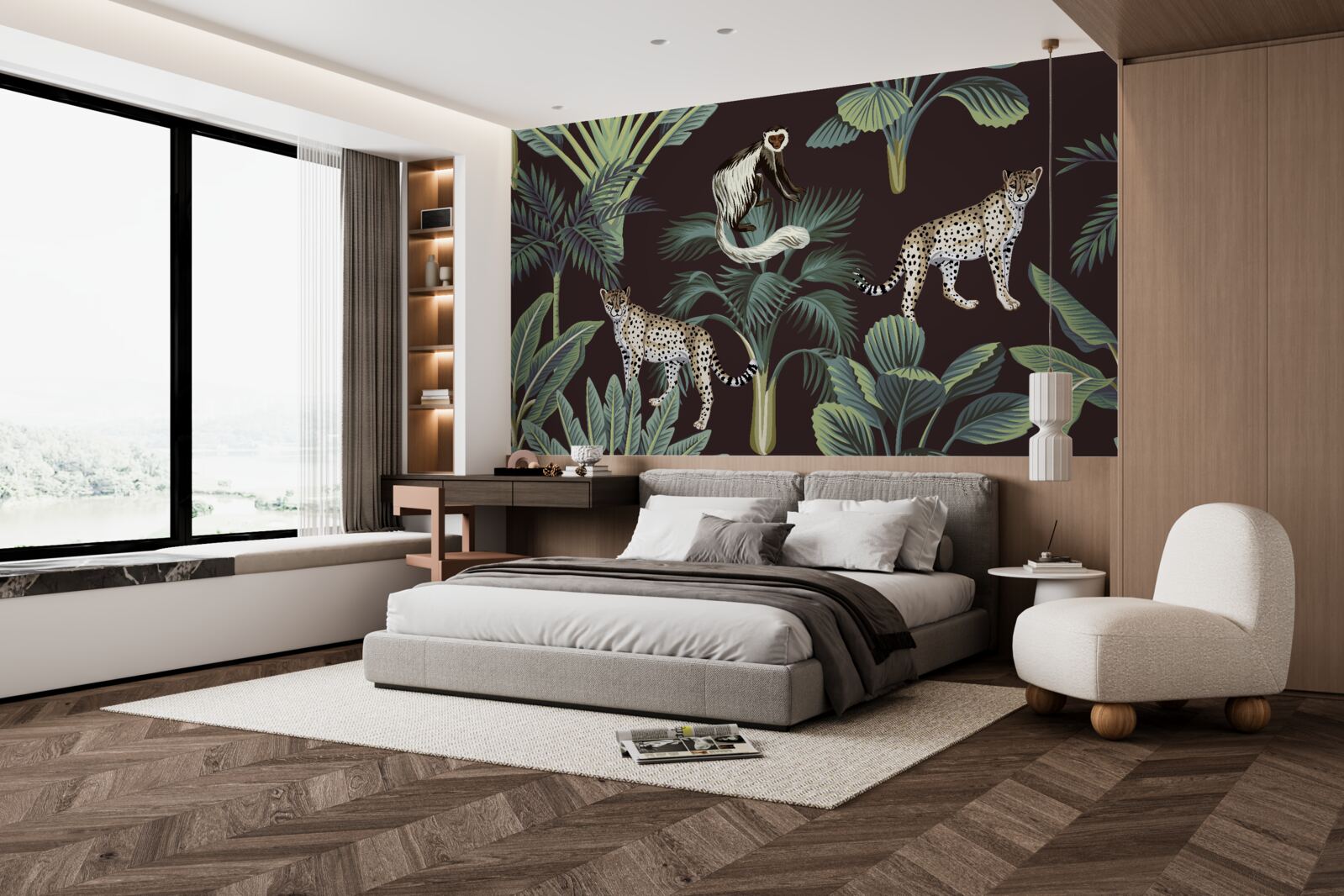 Fototapeta stali mieszkańcy lasów tropikalnych