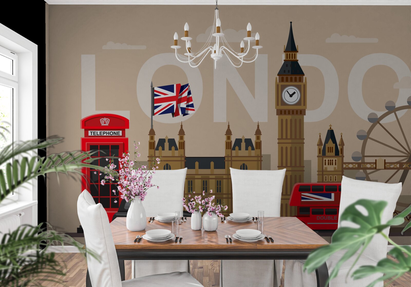 Fototapeta główne insygnia londynu, wielka brytania