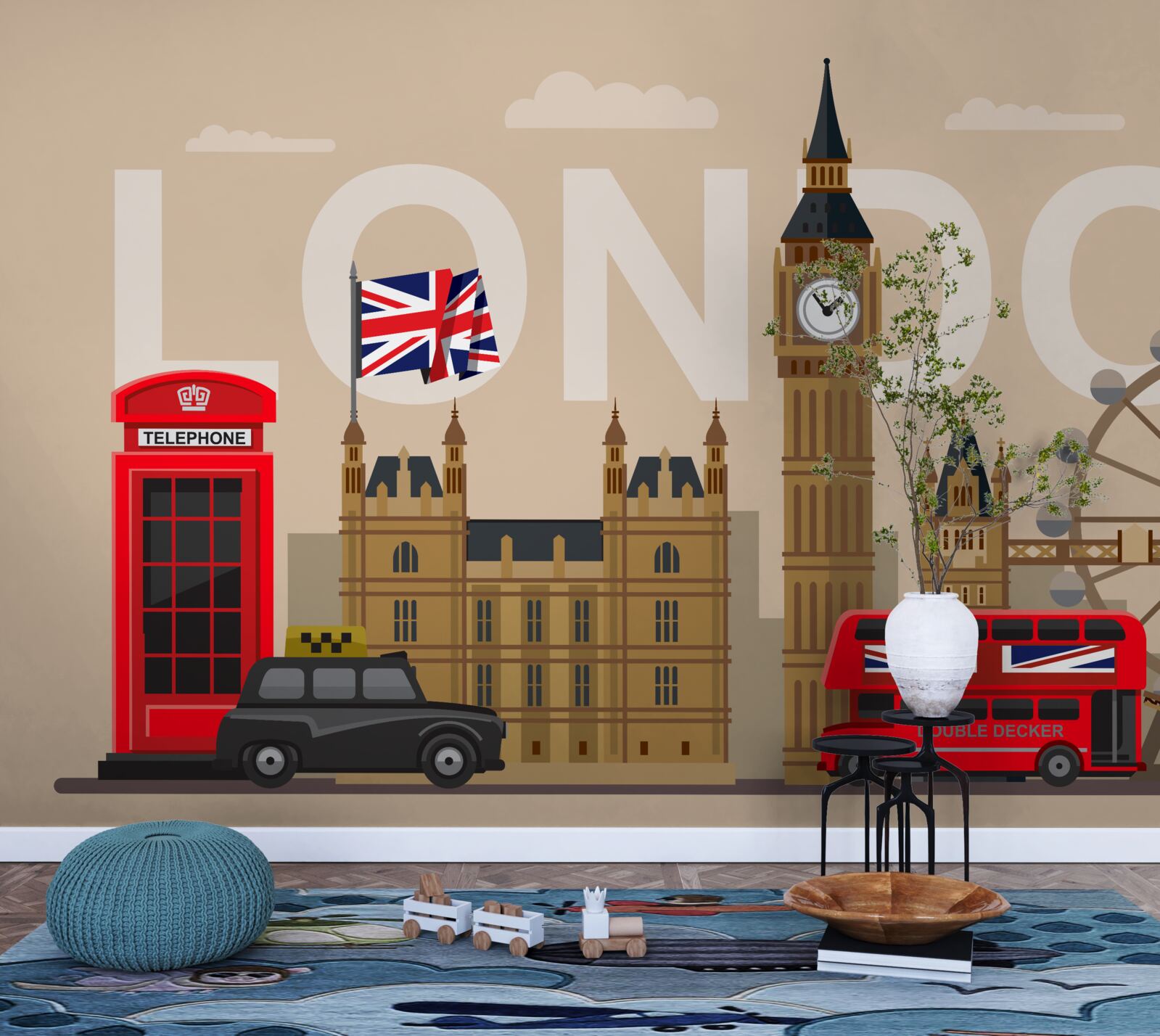 Fototapeta główne insygnia londynu, wielka brytania