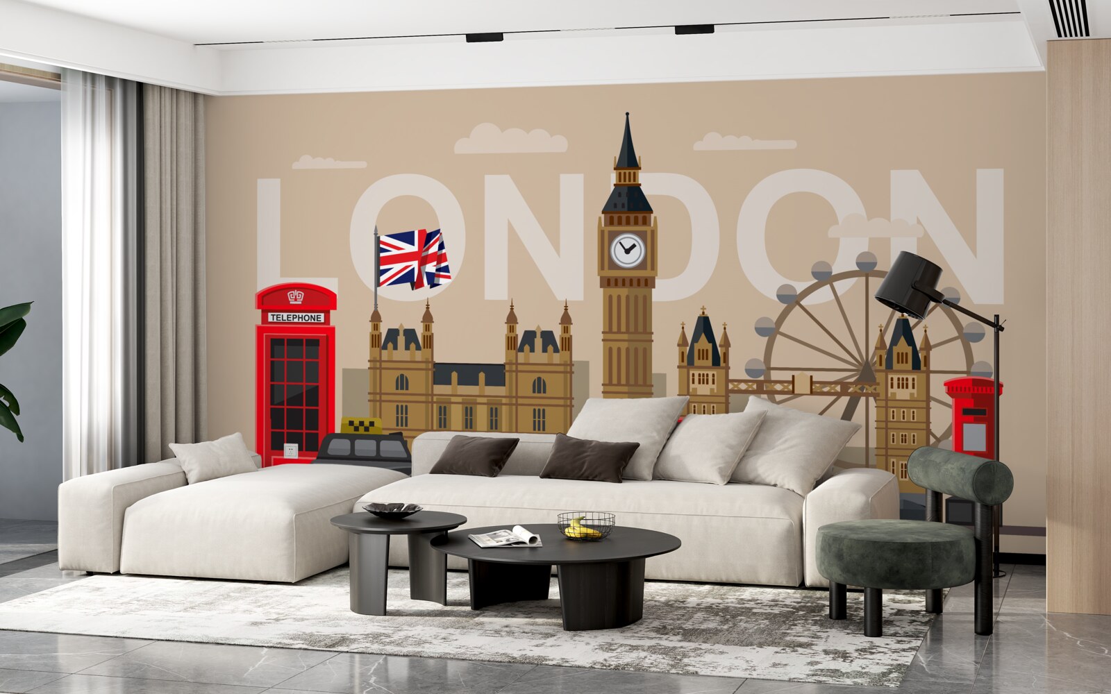 Fototapeta główne insygnia londynu, wielka brytania