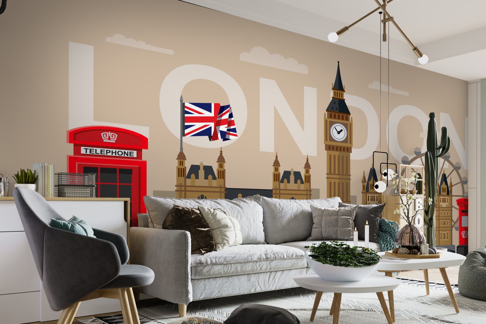 Fototapeta główne insygnia londynu, wielka brytania