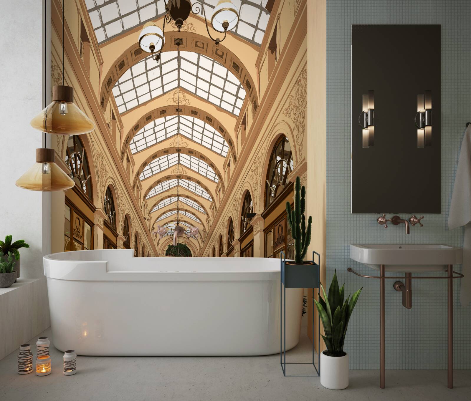 Fototapeta przezroczysty korytarz