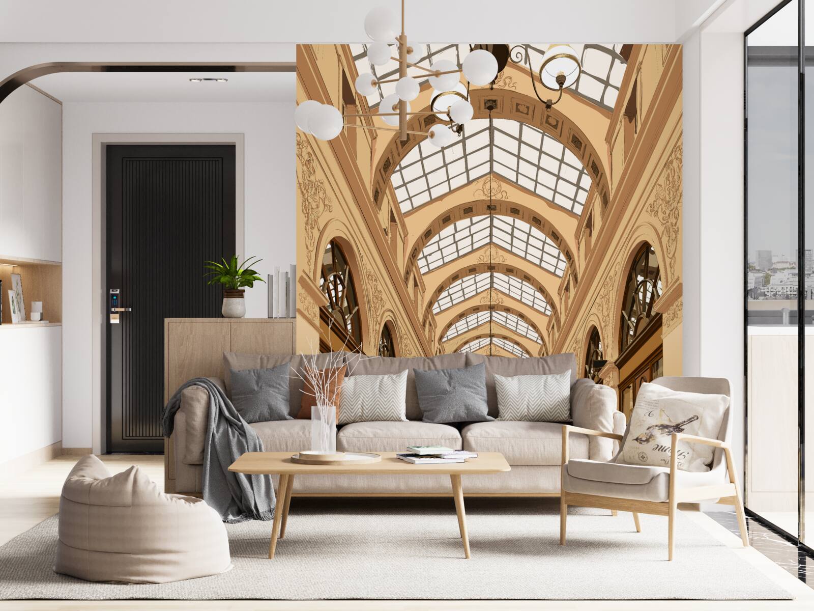 Fototapeta przezroczysty korytarz