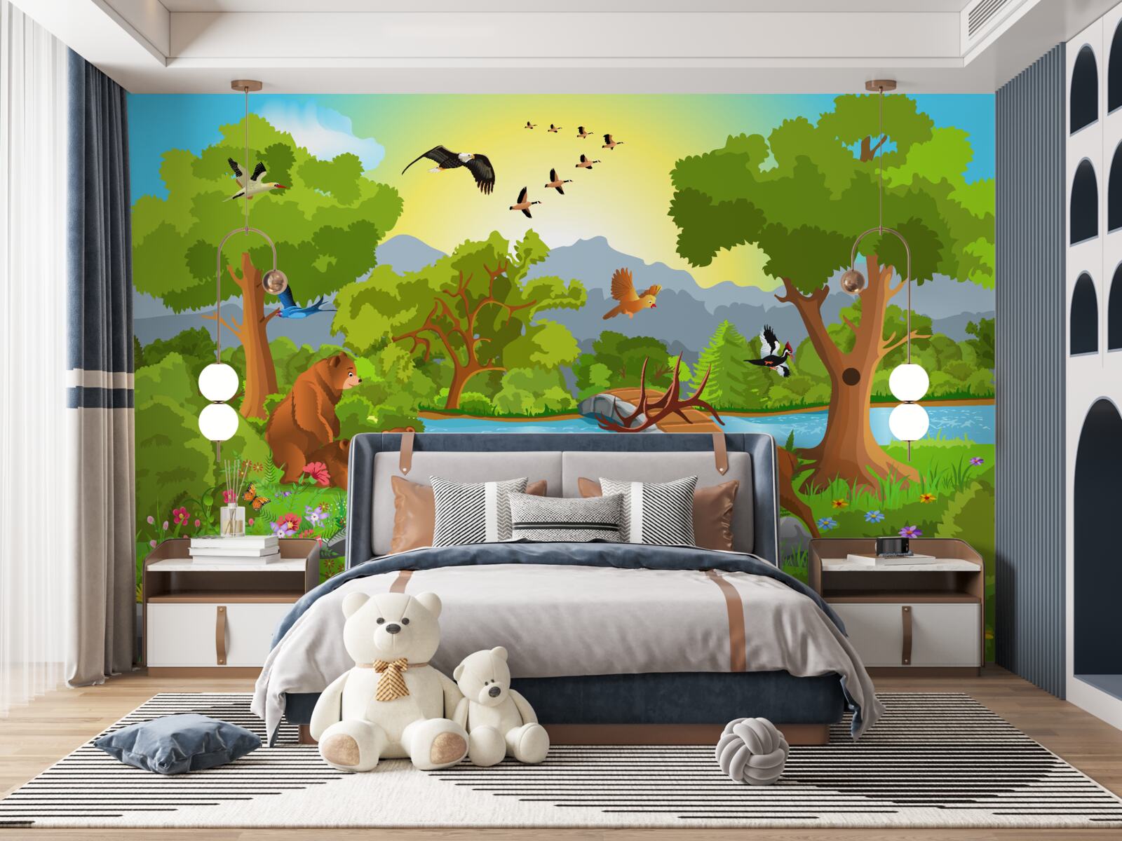 Fototapeta stworzenia na łące