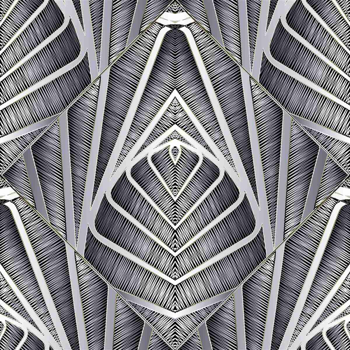 Fototapeta abstrakcyjny wzór liści