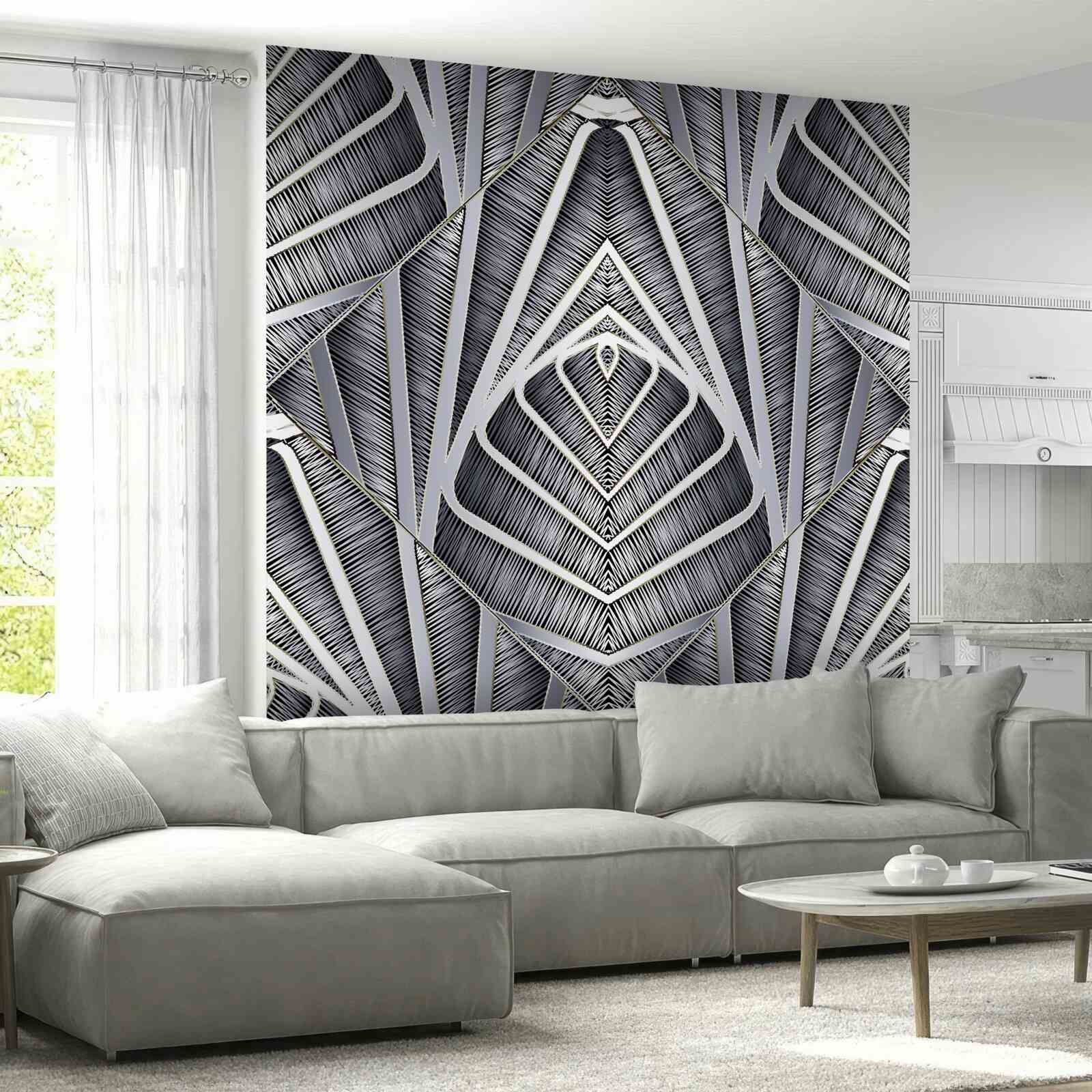 Fototapeta abstrakcyjny wzór liści